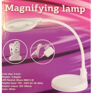 Peducure ambulante led lamp met klem  en voetplaat 2 in 1