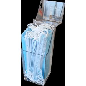 Mondmasker blauw  150 stuks 3 laags  + 1 mondmasker plexiglas houder gratis