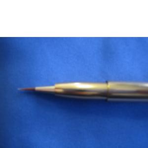 Eyeliner uitschuifbaar met dop kleur goud