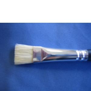 Harspenseel varkenshaar houtensteel zwart mt 14