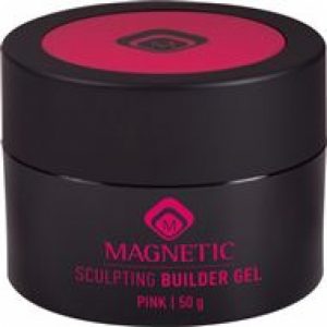 Magnetic UV gel pink sculpting builder