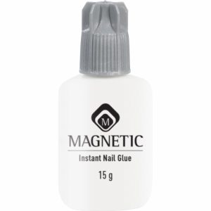 Magnetic instant nail glue