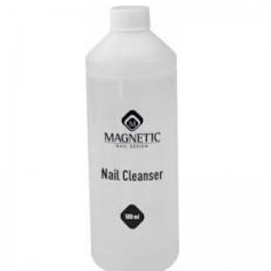Magnetic nail cleanser
