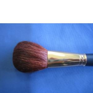 Poederkwast groot houtensteel zwart