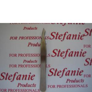 RVS . Pincet met scherp/schuin bekje