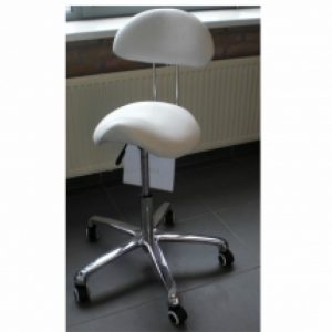 Tabouret met rug
