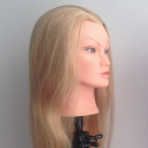 oefenkop lilly  blond 40 cm asia haar