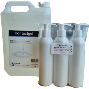 Art nr 17228 IPL gel 5 ltr gratis 3 pomp flesjes