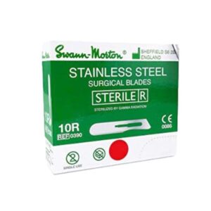 Swann Morton Steriel Groen 10R Art Nr 53950